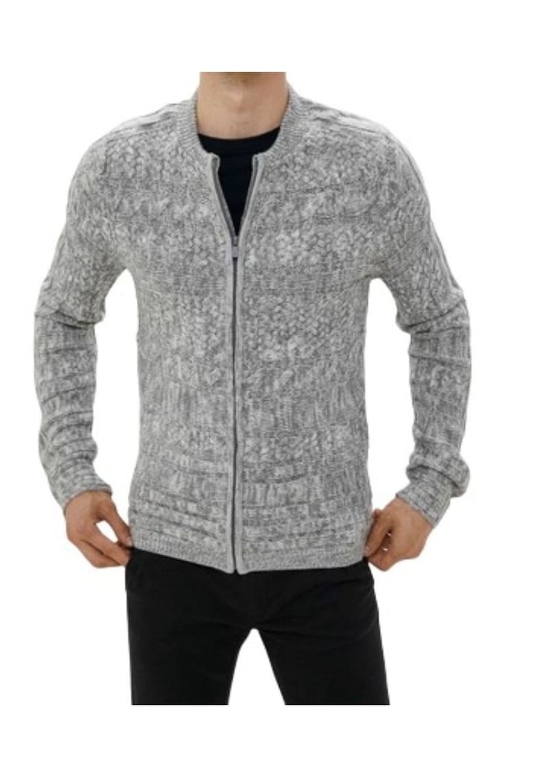 Cardigan cu fermoar - Cardigan cu fermoar -
