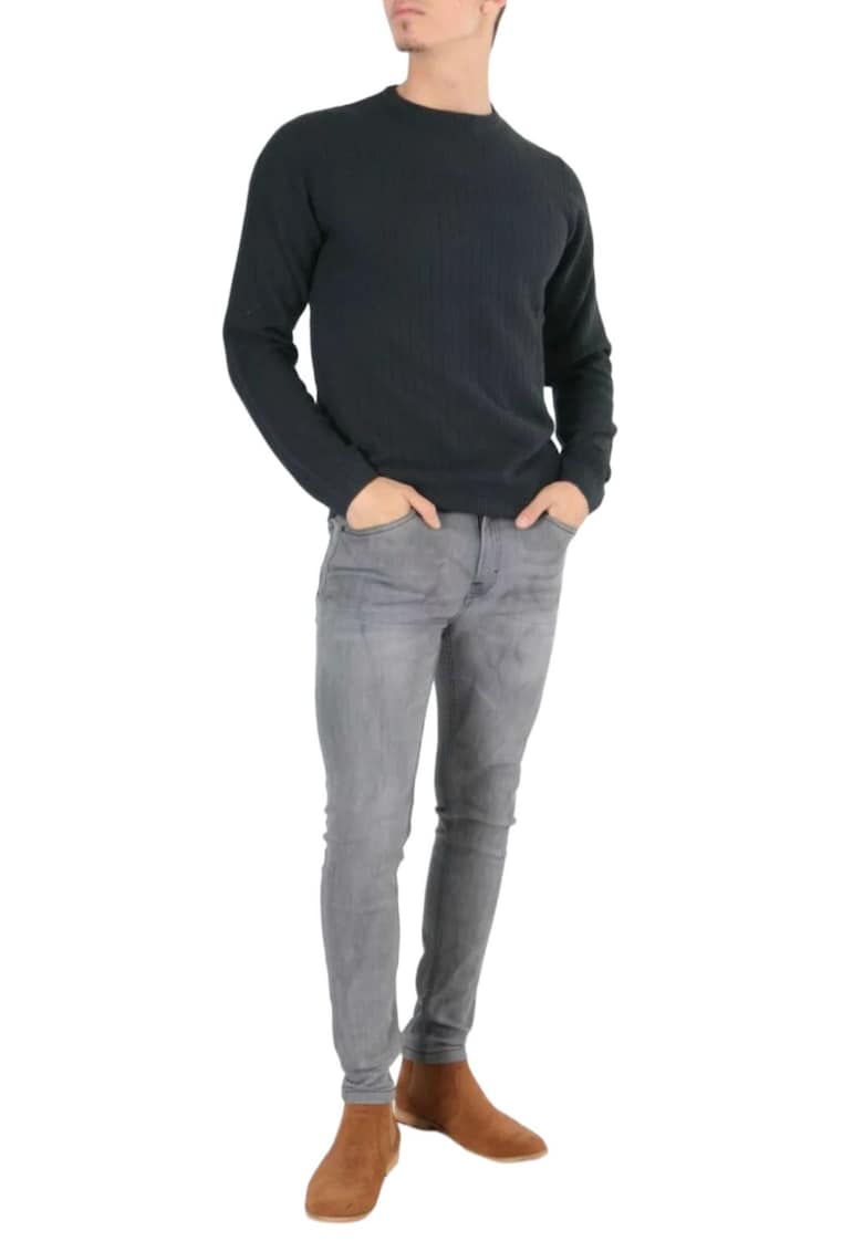 Pulover cu model uni - Pulover cu model uni -