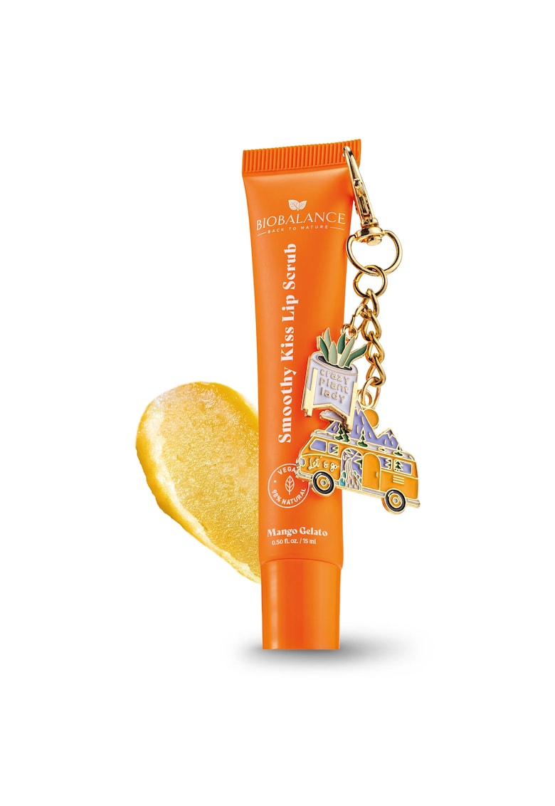 Exfoliant pentru buze Mango Gelato - BioBalance - 15 ml