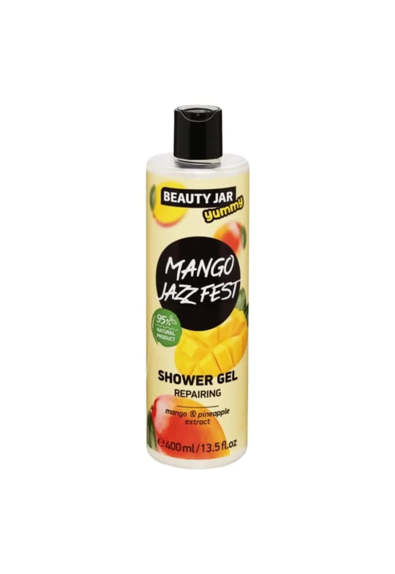 Gel de dus reparator cu extract de mango si ananas - Mango Jazz Fest - Yummy - 400 ml