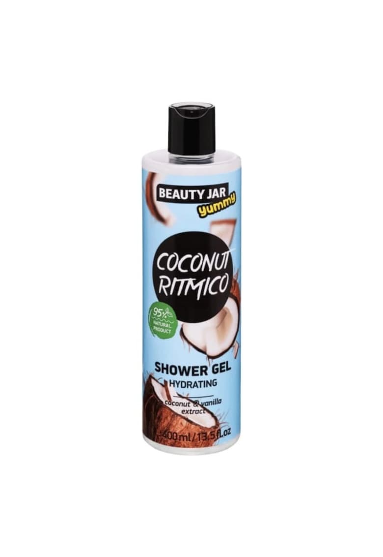 Gel de dus hidratant cu extract de cocos si vanilie - Coconut Ritmico - Yummy - 400 ml