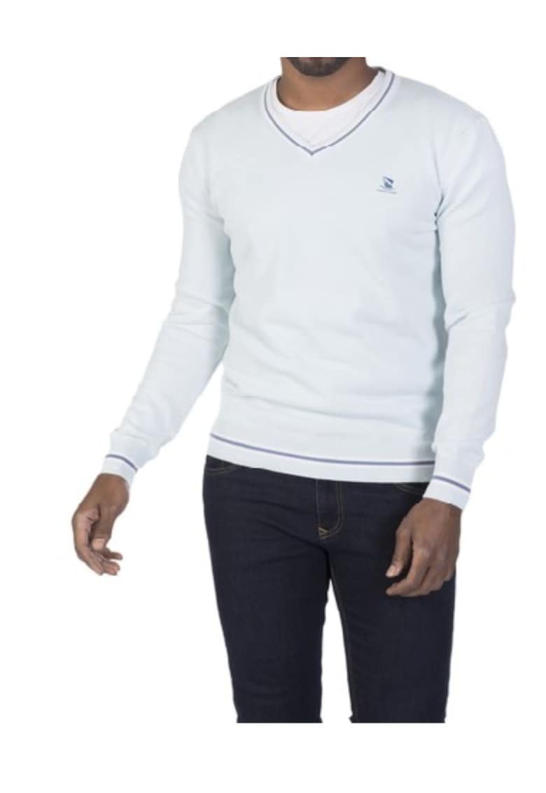 Pulover cu decolteu in V - Pulover cu decolteu in V -