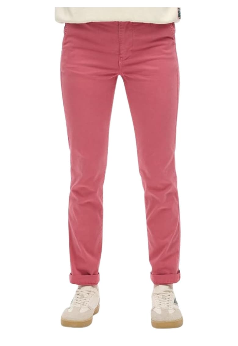 Blugi cu talie medie si croiala dreapta Blugi cu talie medie si croiala dreapta