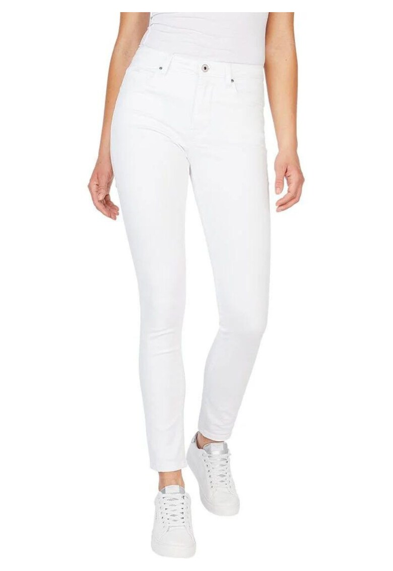 Blugi skinny fit cu talie inalta Regent