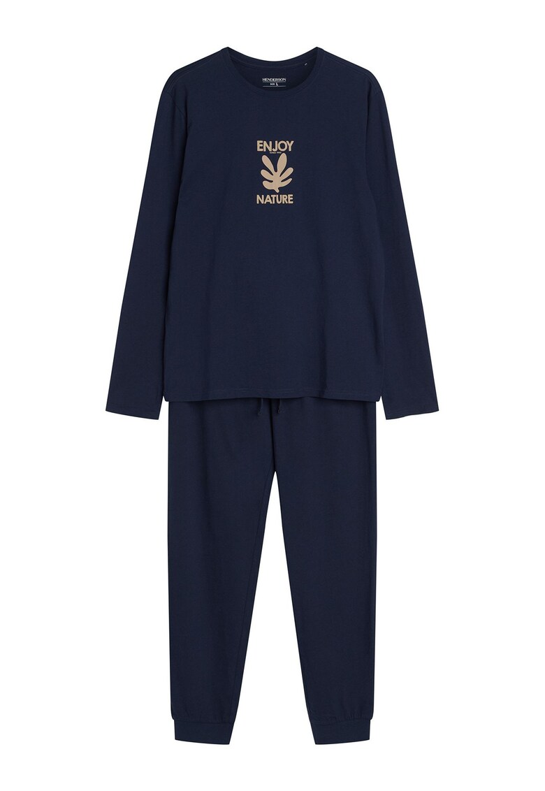 Pijamale pentru barbati confectionate din materiale de inalta calitate - oferind confort si un somn odihnitor - Level