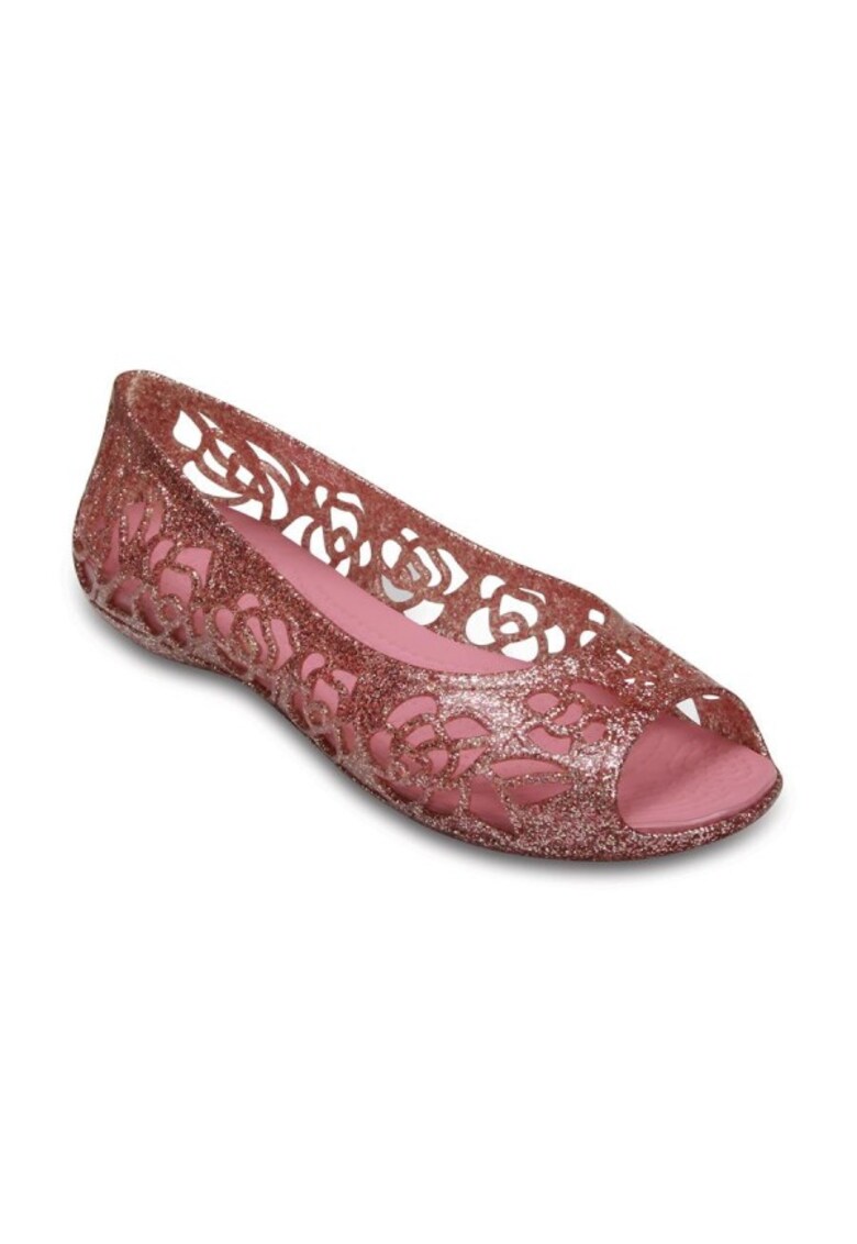 Balerini Kids' Isabella Glitter Flat GS - US Roz - Blossom