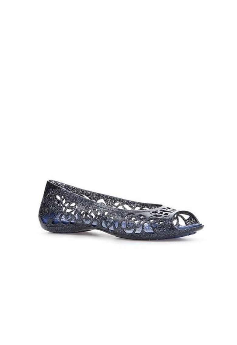 Balerini Kids' Isabella Glitter Flat GS - US Albastru - Navy/Cerulean Blue