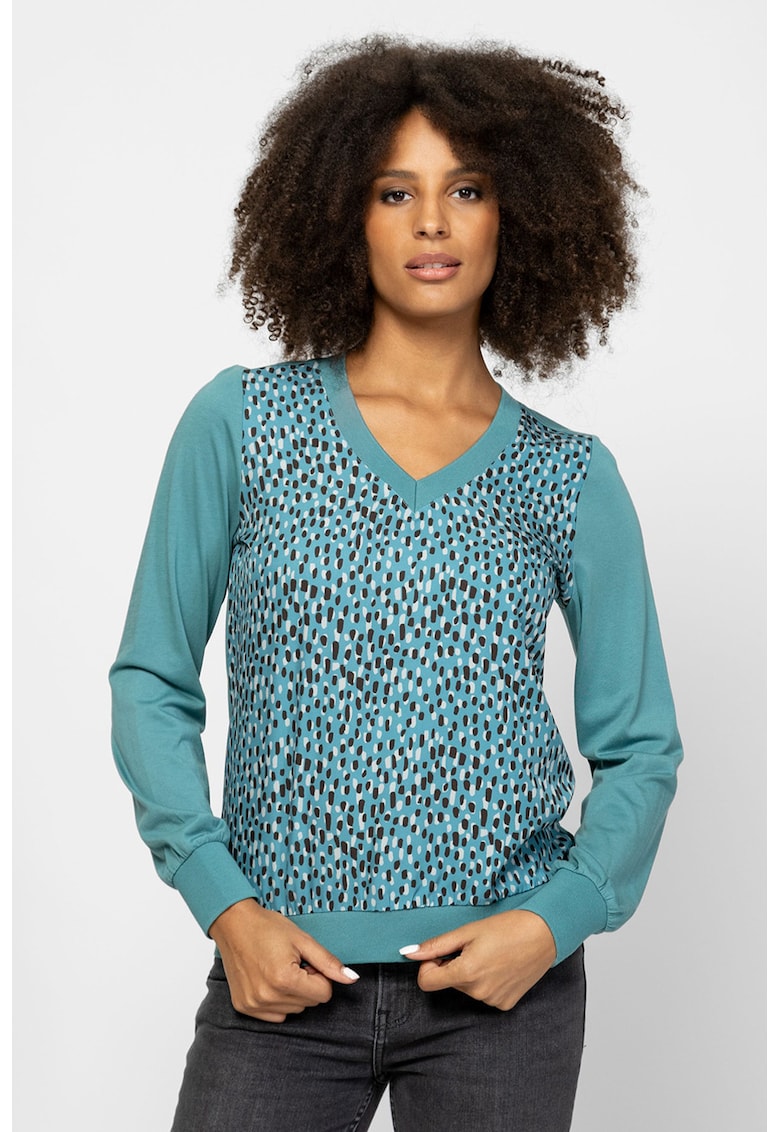 Bluza din amestec de modal si bumbac Calishaw