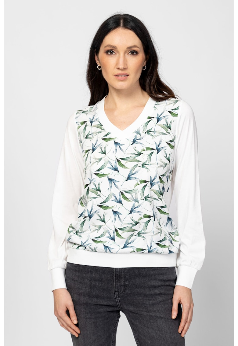 Bluza din amestec de modal si bumbac Calishaw