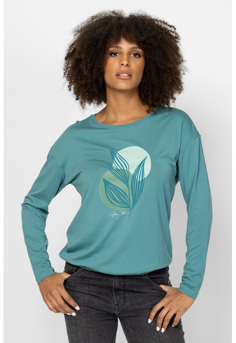 Bluza cu imprimeu frontal Capra