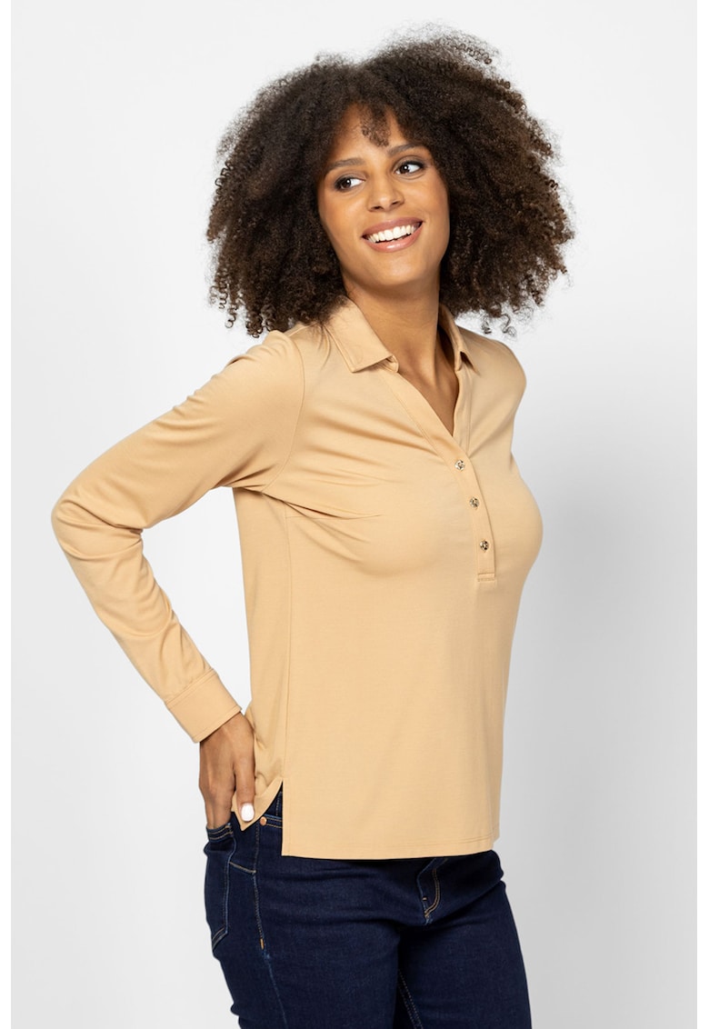 Camasa regular fit cu maneci lungi