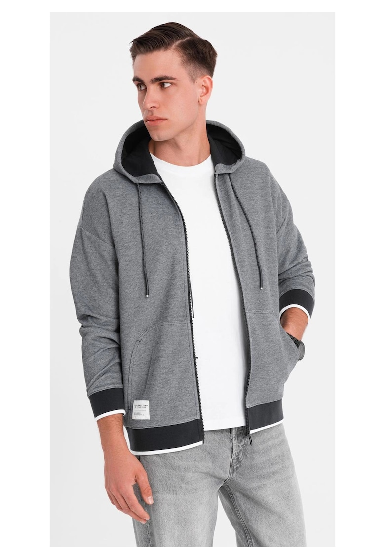 Hanorac cu fermoar OM-SSZP-0191 Hanorac cu fermoar OM-SSZP-0191