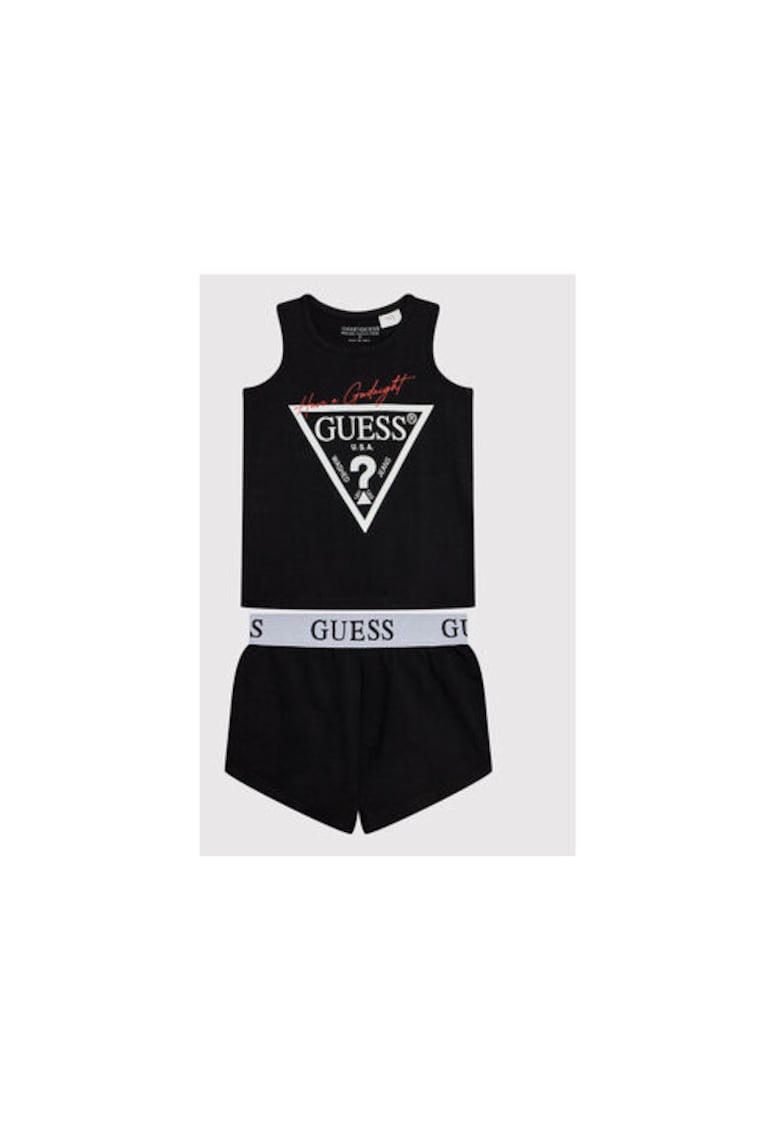 Guess Pijama din bumbac organic -