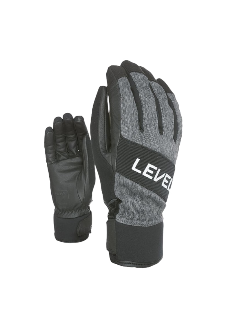 Manusi sport Level - Spitfire Jeans - piele naturala - impermeabile - negru - Manusi sport Level - Spitfire Jeans - piele naturala - impermeabile - negru -