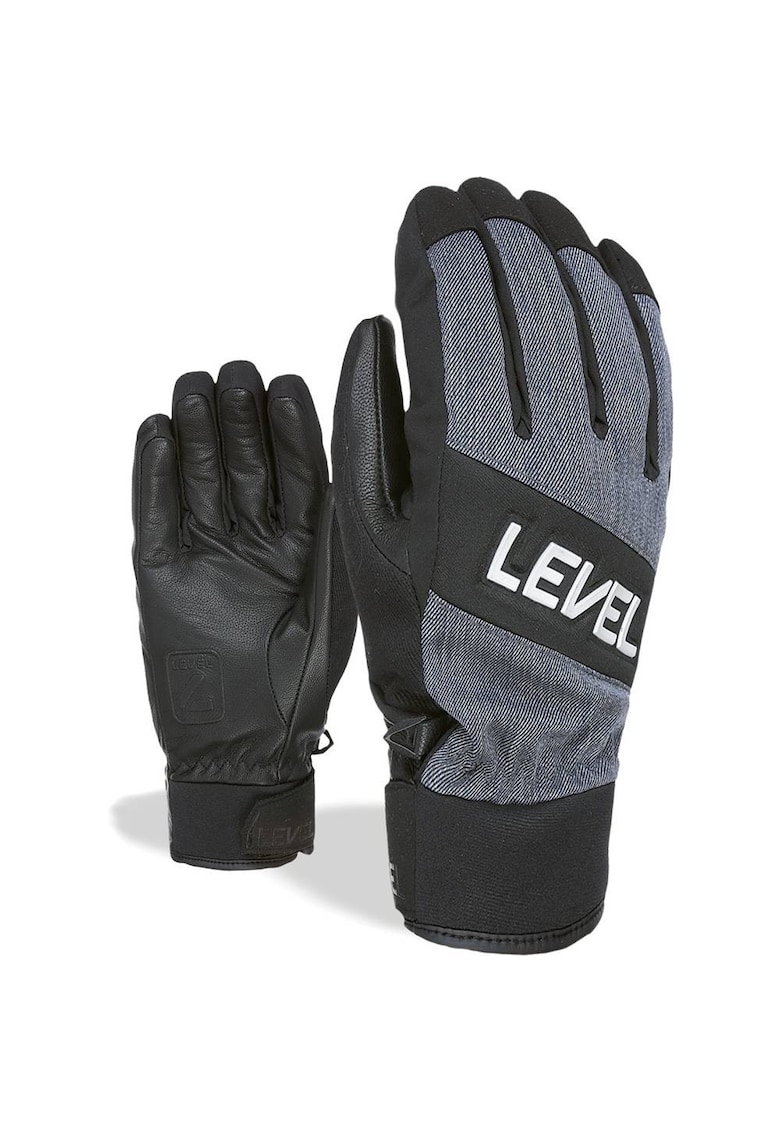 Manusi sport Level - Spitfire Jeans - piele naturala - impermeabile - negru - Manusi sport Level - Spitfire Jeans - piele naturala - impermeabile - negru -