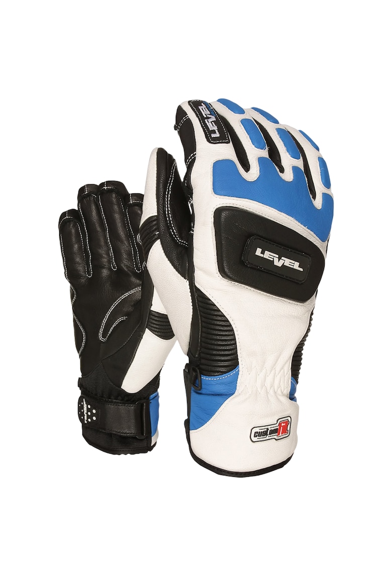 Manusi sport Level - model Demo Pro - piele naturala - impermeabile - calduroase - albastre - marime Manusi sport Level - model Demo Pro - piele naturala - impermeabile - calduroase - albastre - marime