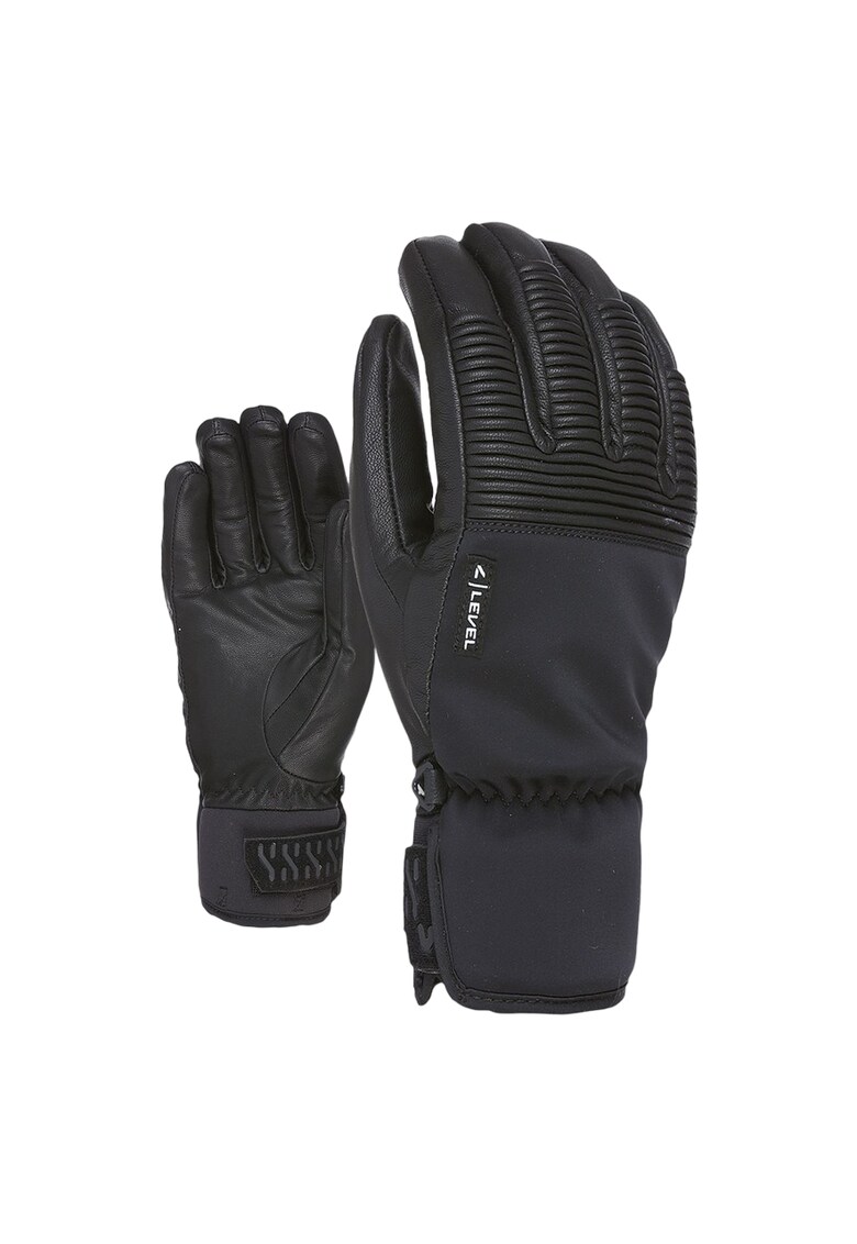 Manusi sport Level - model Thermo-plus 2000 - negru - marime S - din piele naturala - pentru barbati Manusi sport Level - model Thermo-plus 2000 - negru - marime S - din piele naturala - pentru barbati