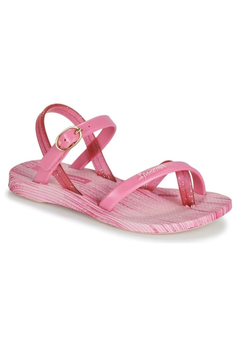 Sandale cu cureluse cu sclipici -