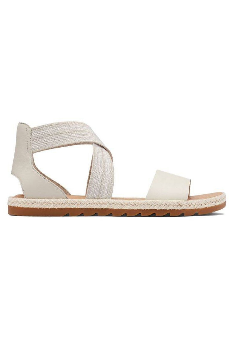 Sandale din piele cu talpa joasa -