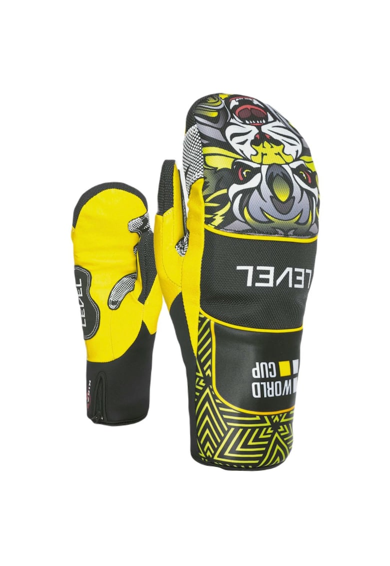 Manusi sport Level Race Speed Mitt - multicolor - S/M - piele naturala si poliester