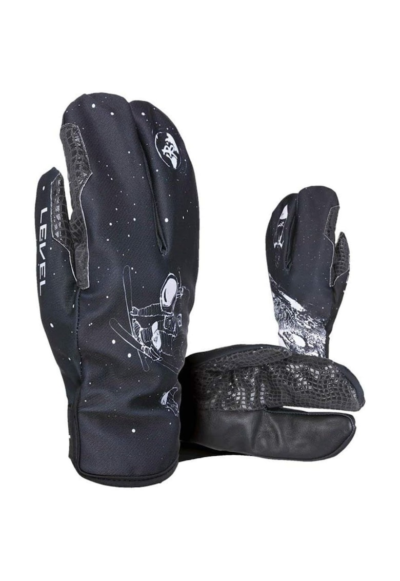 Manusi snowboard Level Pro Rider Lobster - neopren - negru -