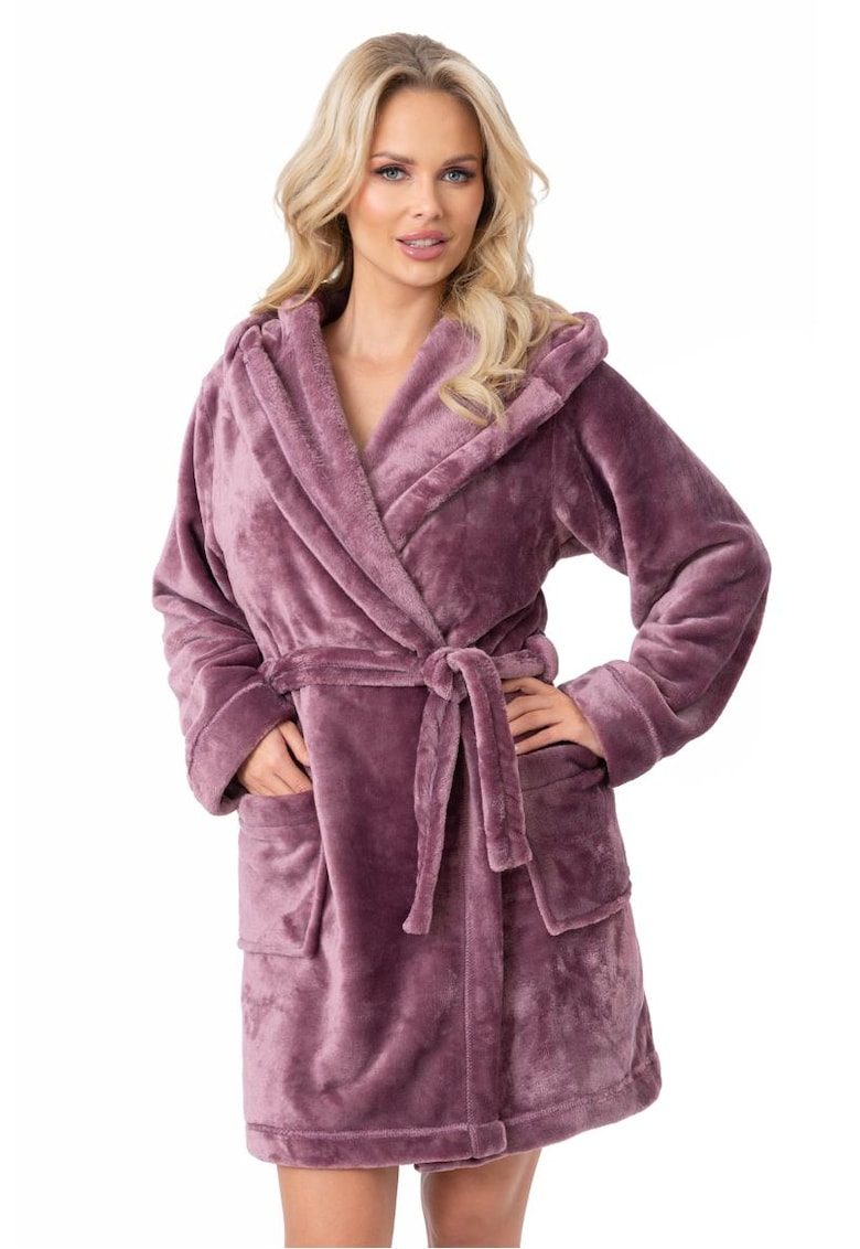 Halat pufos cu buzunare