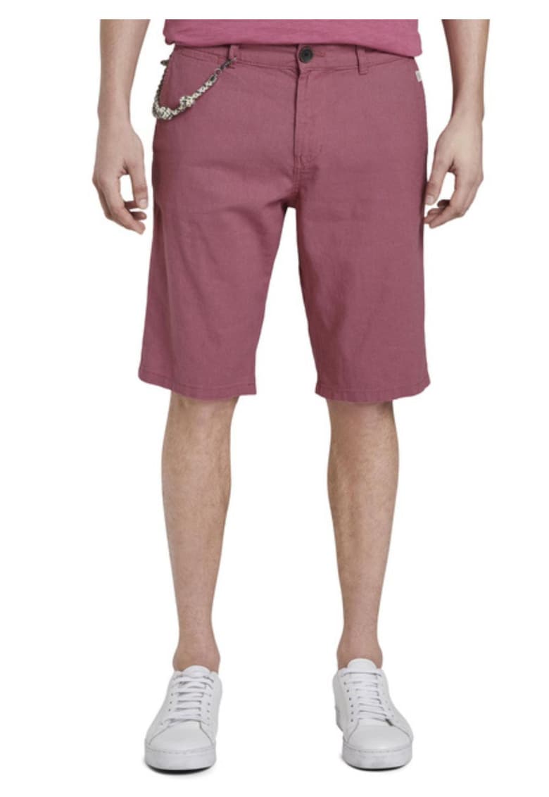 Pantaloni scurti cu talie medie -