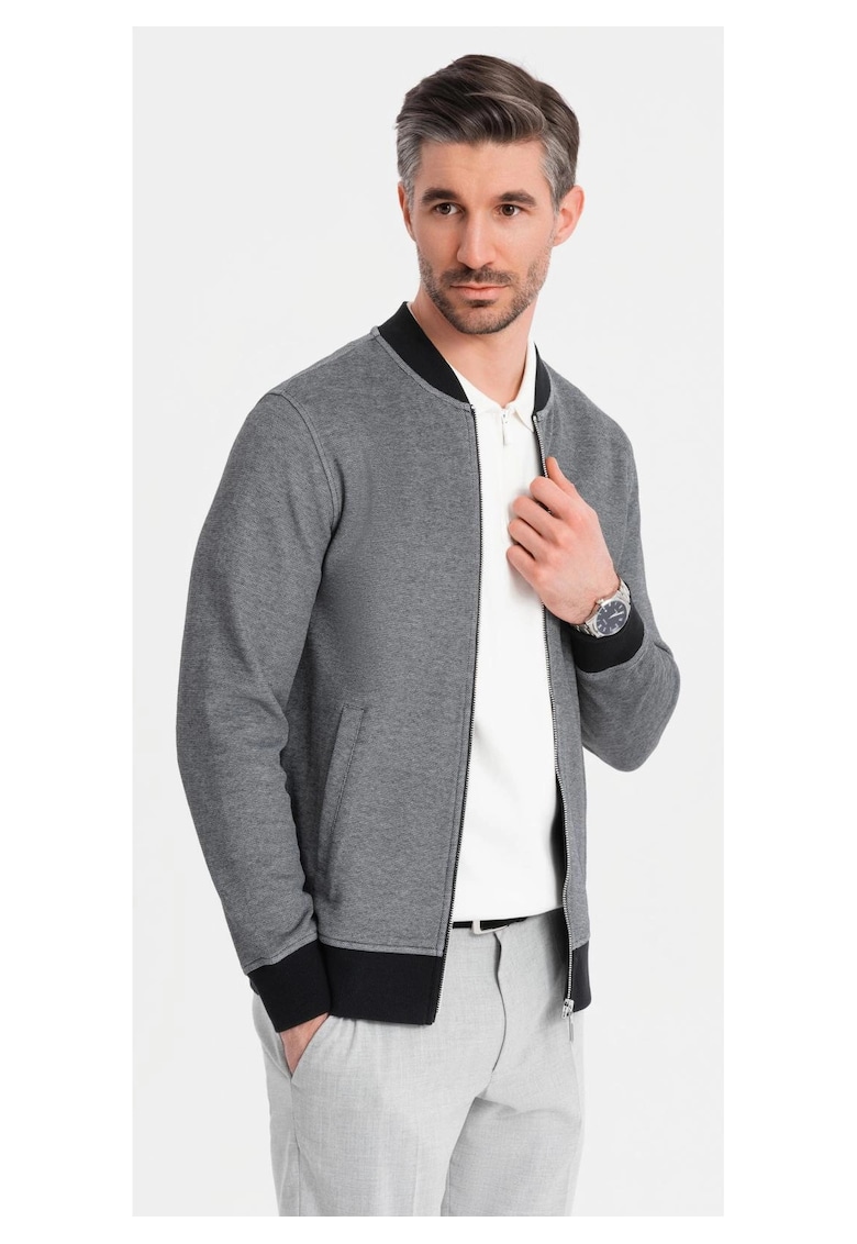 Bluza cu fermoar  OM-SSZP-0238