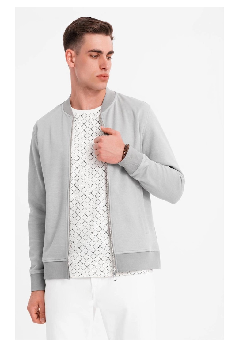 Bluza cu fermoar  OM-SSZP-0238