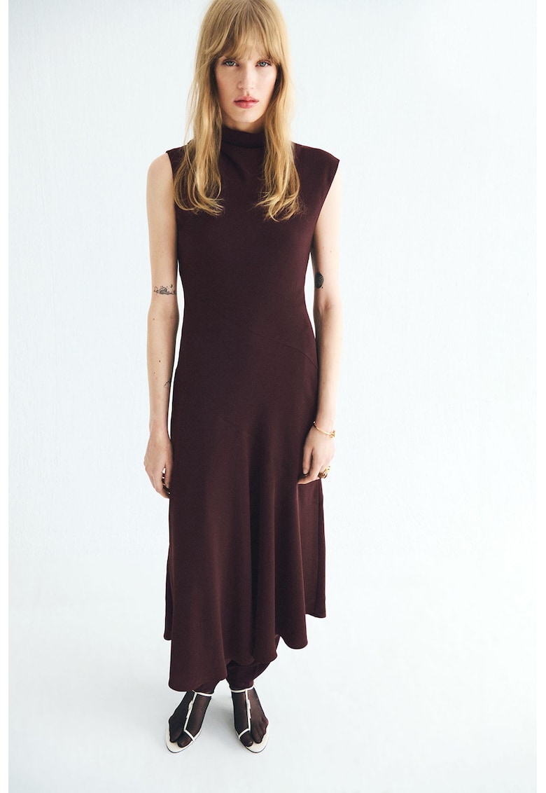 Rochie midi - fara maneci