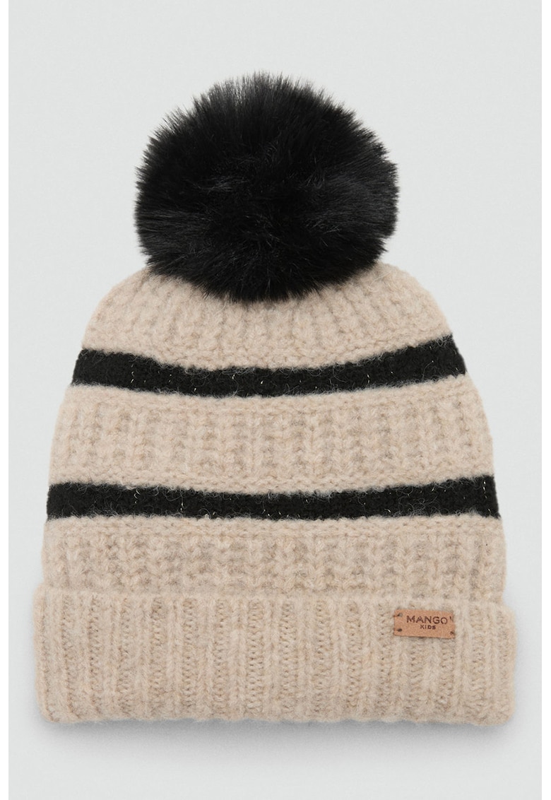 Caciula din tricot cu model in dungi