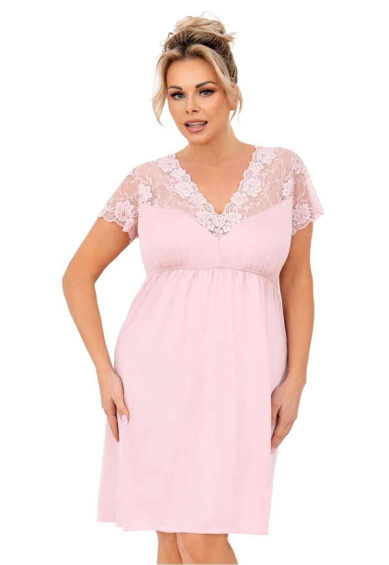 Camasa de noapte cu dantela Livia