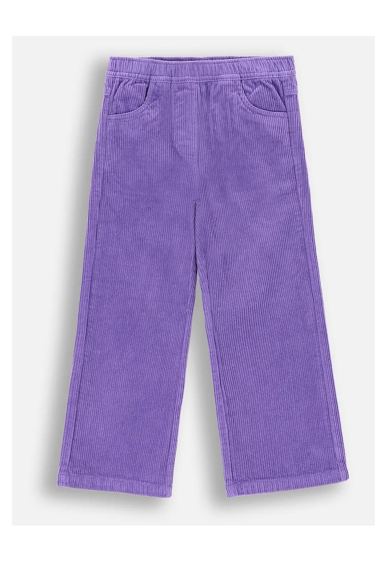 Pantaloni copii - ZC4119101AGK-016 - catifea - evazati - violet