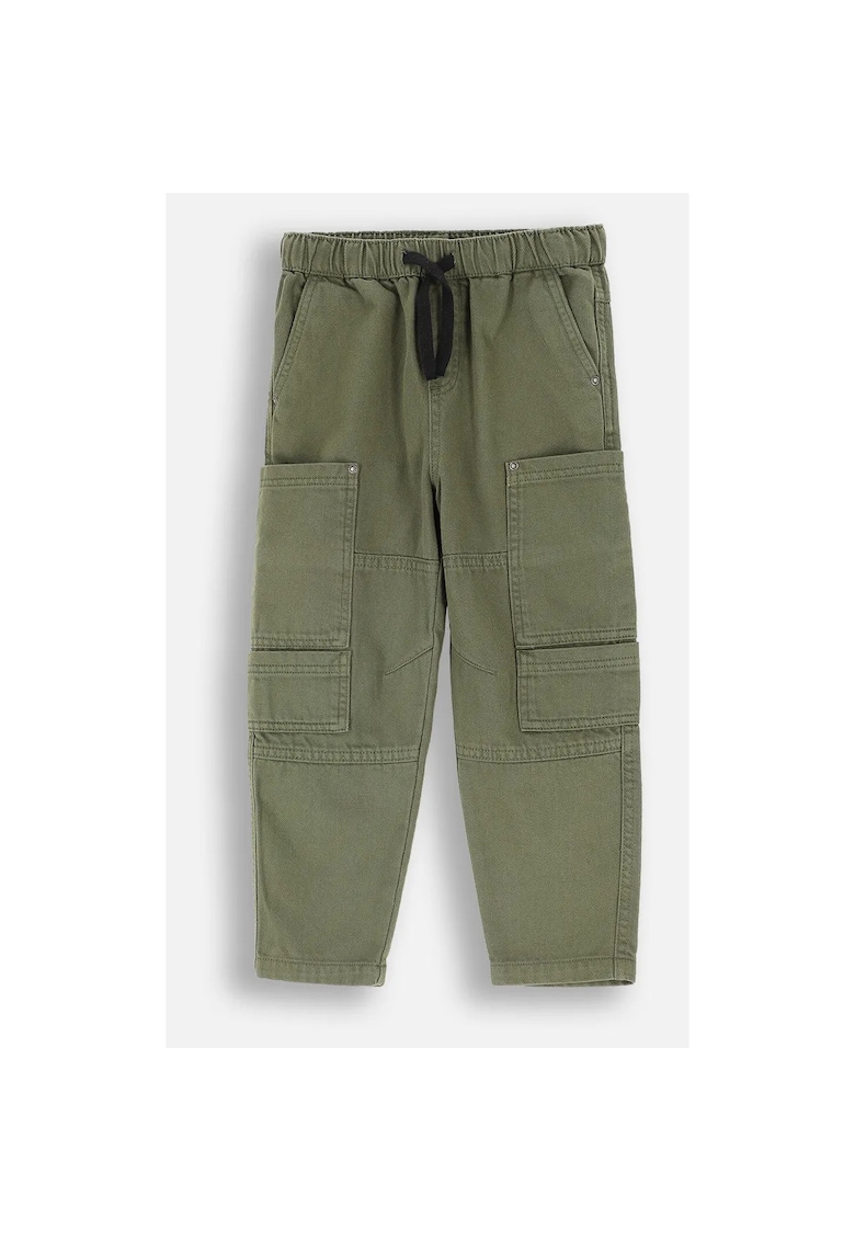 Pantaloni cargo - ZC4119101GBK-011 - bumbac - verzi -