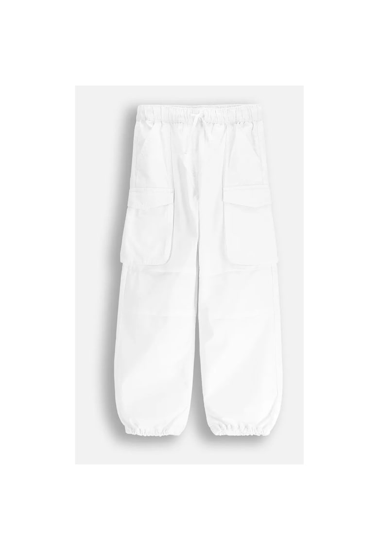Pantaloni copii - WC5119101RGJ-001 - bumbac - alb
