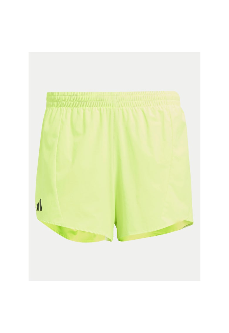 Pantaloni scurti sport cu logo si talie elastica