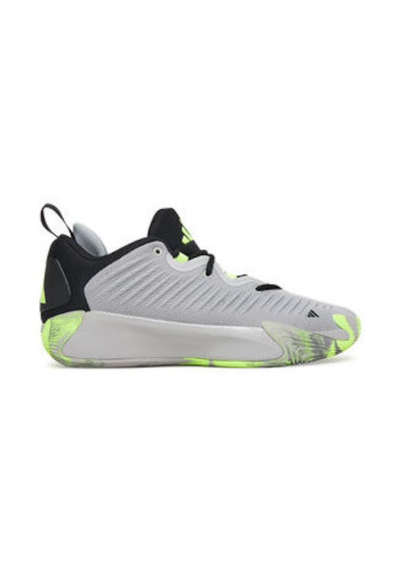 adidas Performance Pantofi din material textil cu talpa inalta pentru baschet