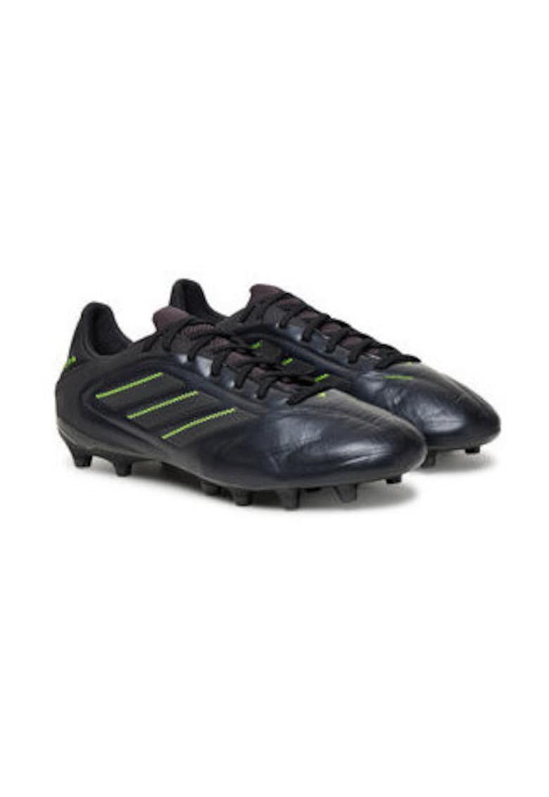 Pantofi sport piele naturala - pentru fotbal - Negru