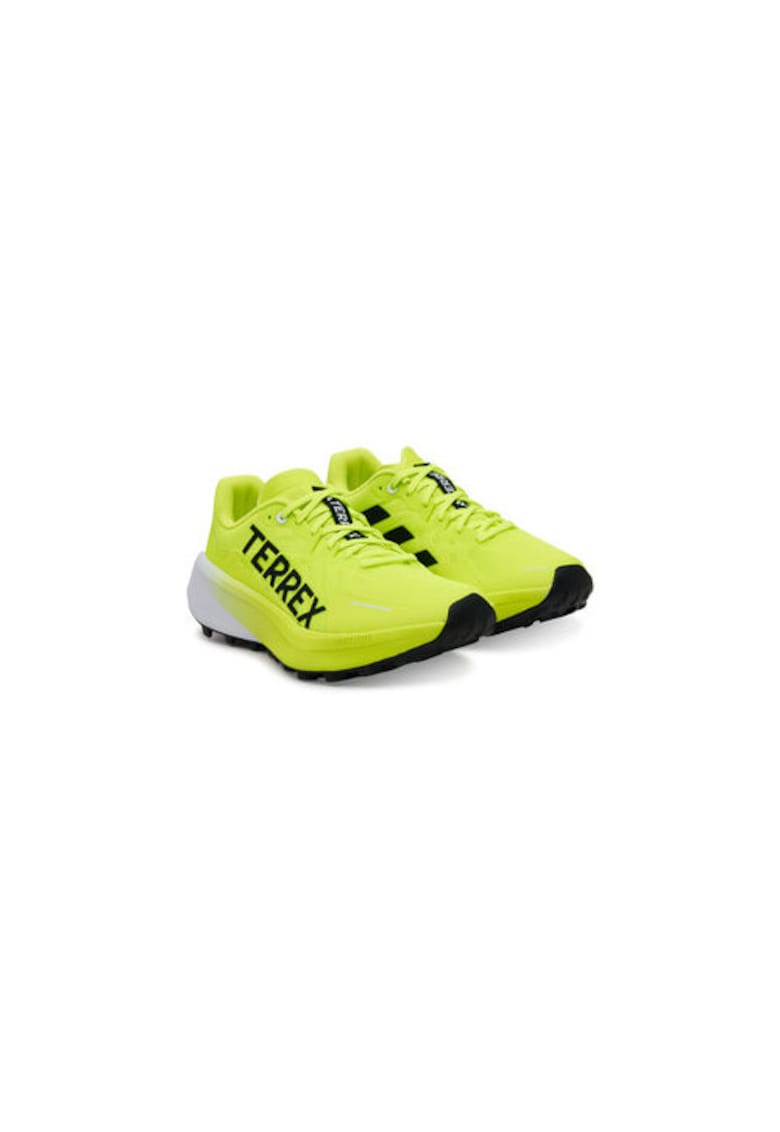 Pantofi din material textil cu imprimeu grafic - pentru alergare