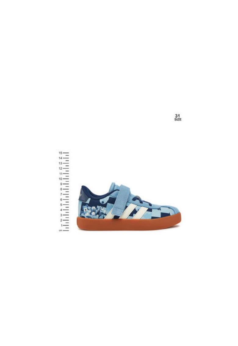Pantofi sport din piele cu inchidere velcro