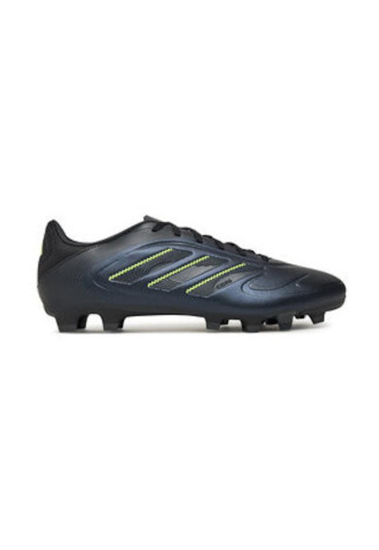 Pantofi sport piele ecologica cu crampoane - pentru fotbal - Negru