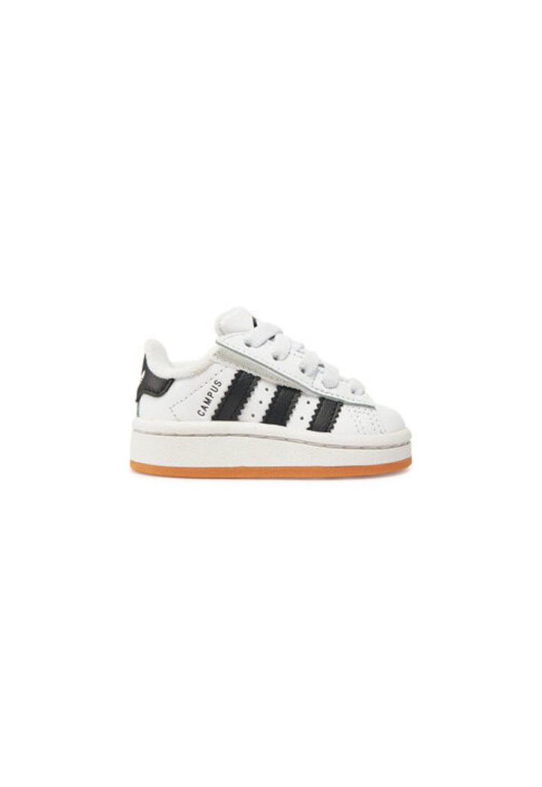 Pantofi sport low-cut din piele Campus