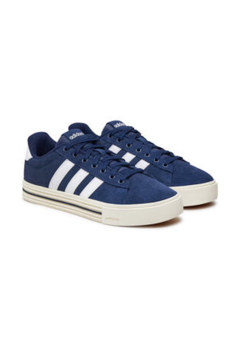 Tenisi low cut din piele intoarsa 00