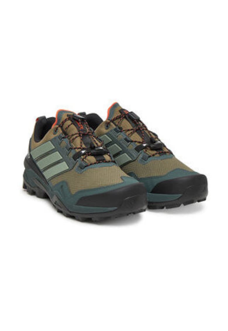 Pantofi sport din material textil - cu logo si sireturi