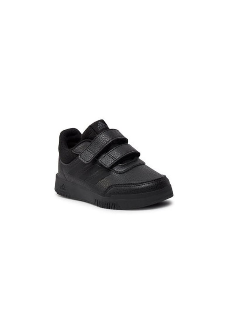 Tenisi cu velcro din piele ecologica si material textil
