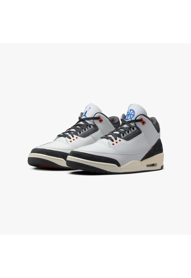 Pantofi sport unisex - model Jordan 3 Retro Quai 54 - alb
