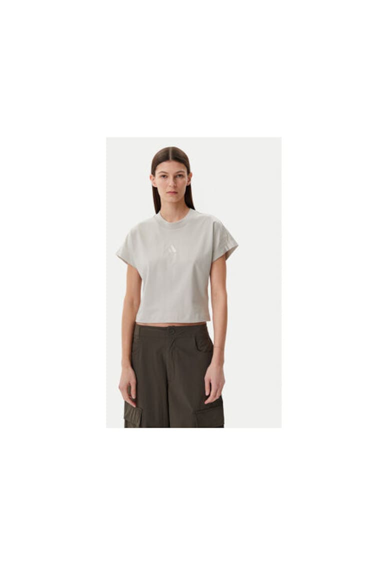 Tricou crop din bumbac