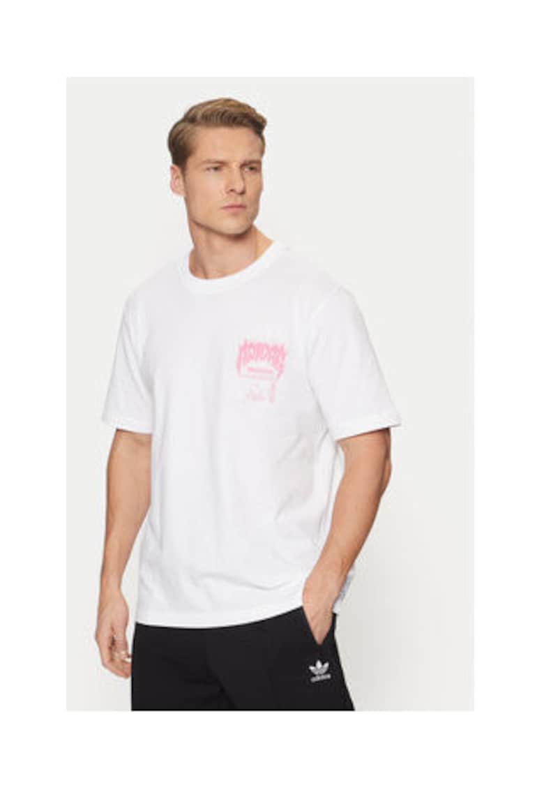 Tricou logo regular fit din bumbac