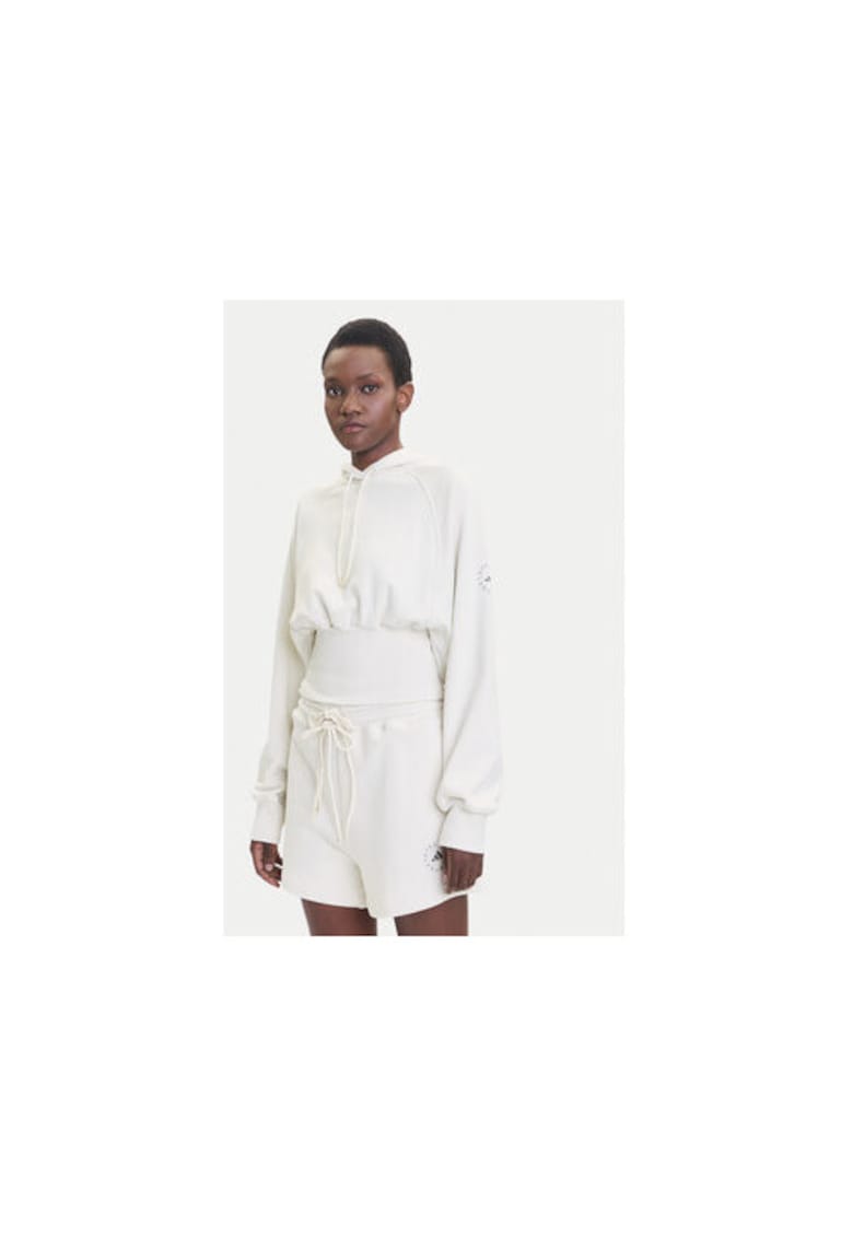 Hanorac uni cu talie cambrata