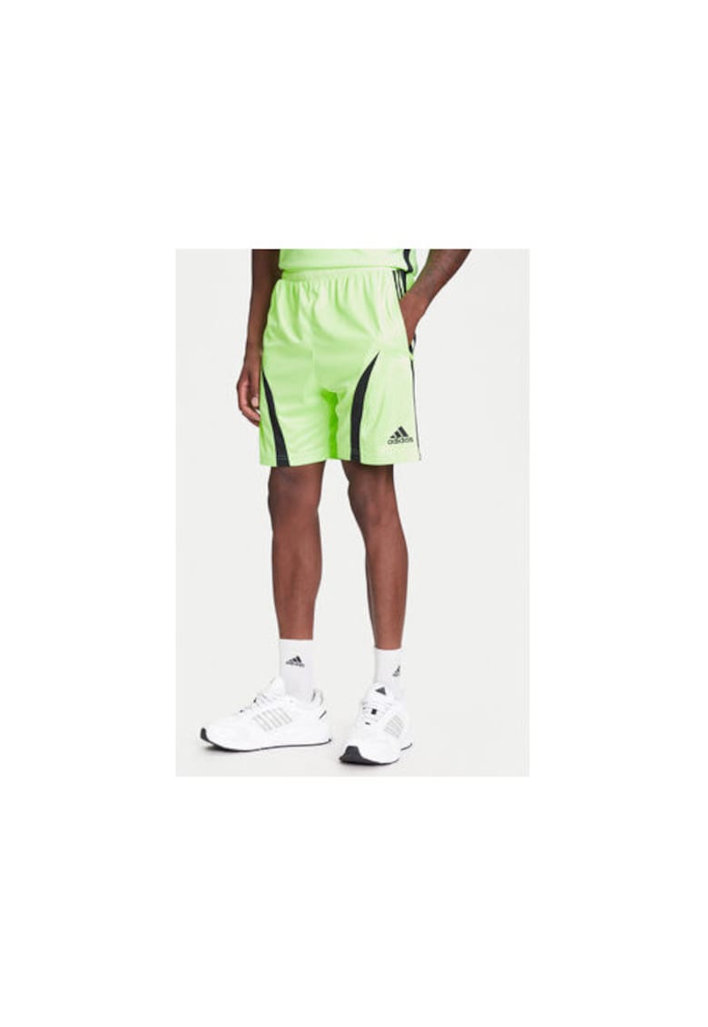 Pantaloni scurti sport cu logo brodat